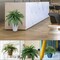 Boston Fern Plant 34" Wide, 49 Silk Fronds, UV Resistant Faux Greenery for Indoor & Outdoor Decor